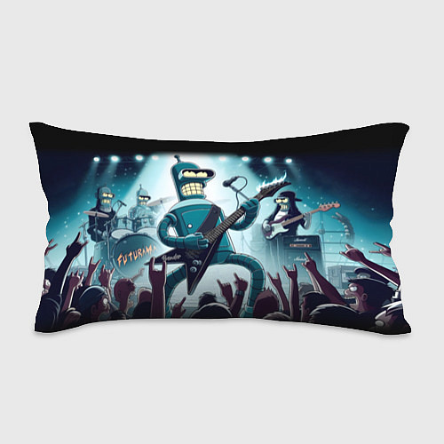 Подушка-антистресс Гитарист Бендер из рок группы Футурамы / 3D-принт – фото 1