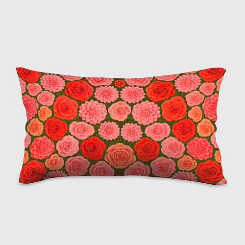 Подушка-антистресс Цветочная поляна паттерн / 3D-принт – фото 1