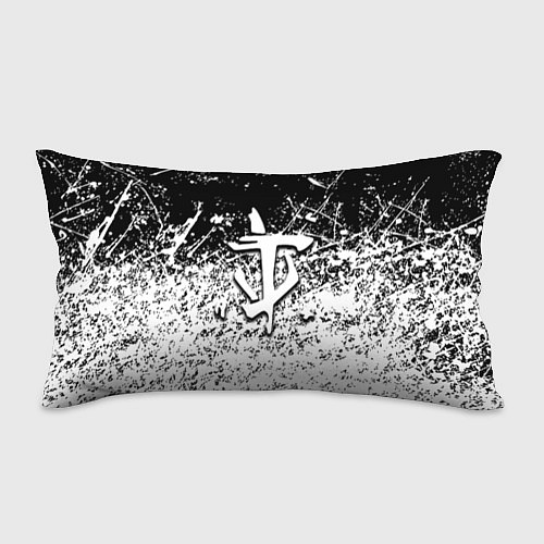 Подушка-антистресс Doom краски всплеск кисти / 3D-принт – фото 1