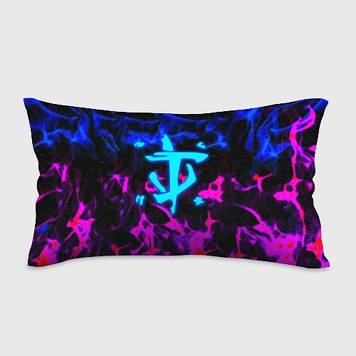 Подушка-антистресс Doom неоновый дым / 3D-принт – фото 1