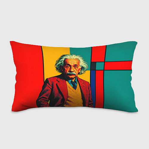 Подушка-антистресс Эйнштейн поп-арт / 3D-принт – фото 1