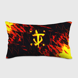 Подушка-антистресс Doom огненные искры, цвет: 3D-принт