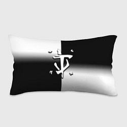 Подушка-антистресс Doom black geometry, цвет: 3D-принт