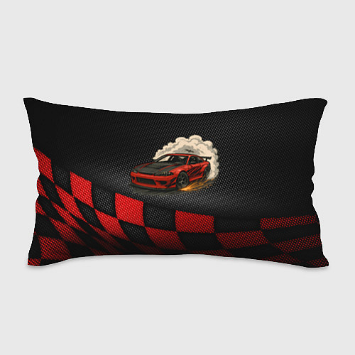 Подушка-антистресс Дрифт авто с облаком дыма / 3D-принт – фото 1