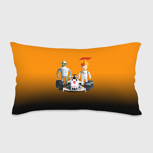 Подушка-антистресс Механик Бендер и пилот формулы 1 Фрай / 3D-принт – фото 1