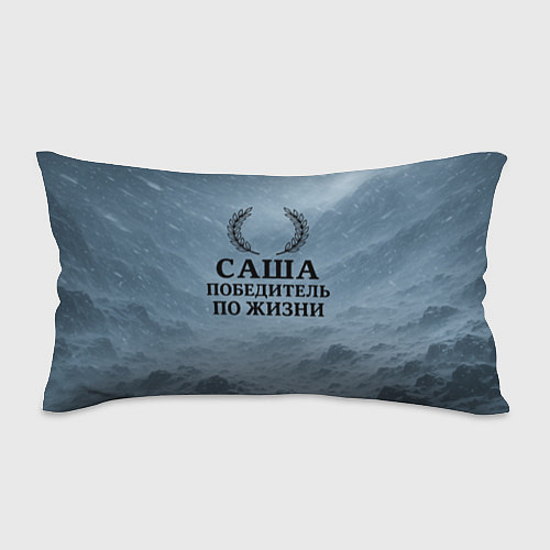 Подушка-антистресс Саша - победитель по жизни / 3D-принт – фото 1