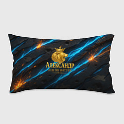 Подушка-антистресс Александр лев по натуре, цвет: 3D-принт