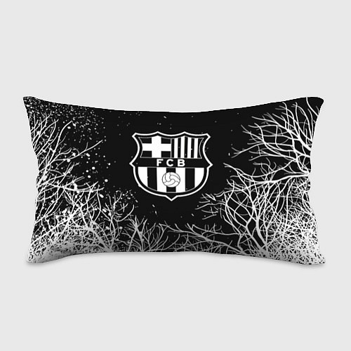 Подушка-антистресс Barcelona деревья белые ночь / 3D-принт – фото 1