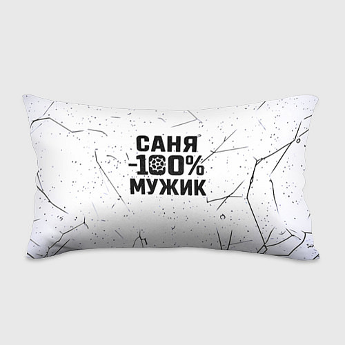 Подушка-антистресс Саня мужик сто процентов / 3D-принт – фото 1