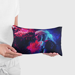 Подушка-антистресс Цири и чудовище, цвет: 3D-принт — фото 2