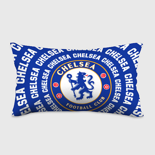 Подушка-антистресс Челси надписи по кругу и логотип / 3D-принт – фото 1