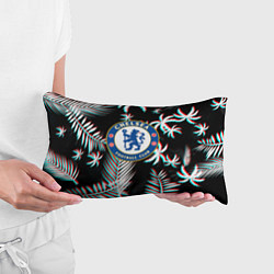 Подушка-антистресс Chelsea тропики глитч текстура, цвет: 3D-принт — фото 2