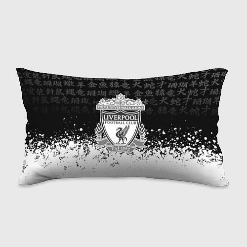 Подушка-антистресс Liverpool японские символы краски / 3D-принт – фото 1