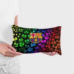 Подушка-антистресс Барселона x Маршмэллоу неоновый градиент, цвет: 3D-принт — фото 2