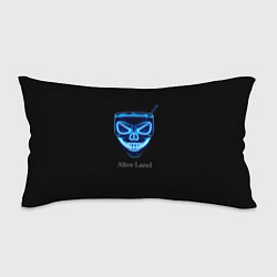 Подушка-антистресс Neon skull cocktail, цвет: 3D-принт