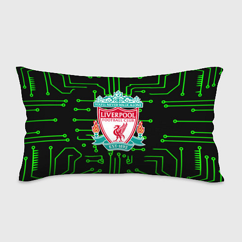 Подушка-антистресс Liverpool плата текстура / 3D-принт – фото 1
