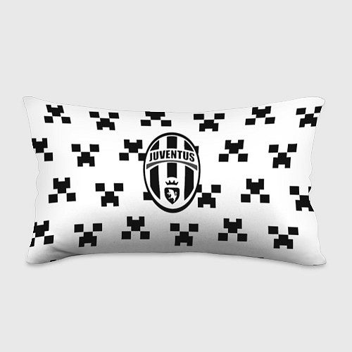 Подушка-антистресс Juventus x minecraft pattern / 3D-принт – фото 1