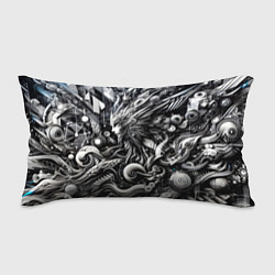 Подушка-антистресс Abstraction cyber pattern - ai art fantasy, цвет: 3D-принт