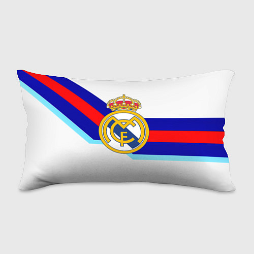 Подушка-антистресс Real Madrid текстура полосы / 3D-принт – фото 1