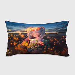 Подушка-антистресс Фрирен с цветами, цвет: 3D-принт