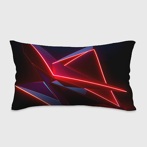 Подушка-антистресс Neon laser red / 3D-принт – фото 1