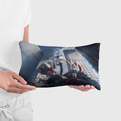 Подушка-антистресс Denji in city Chainsaw man, цвет: 3D-принт — фото 2