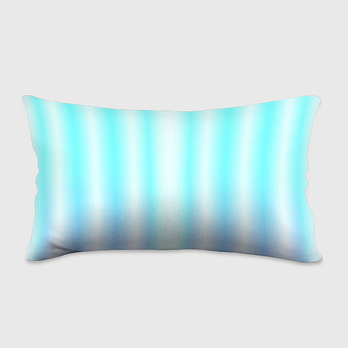 Подушка-антистресс Neon white blue lines / 3D-принт – фото 1