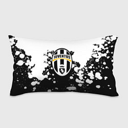 Подушка-антистресс Juventus белые краски текстура, цвет: 3D-принт