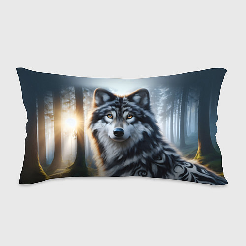 Подушка-антистресс Морда волка - Россия / 3D-принт – фото 1