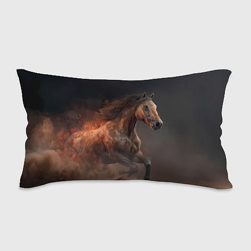 Подушка-антистресс Бегущая лошадь / 3D-принт – фото 1