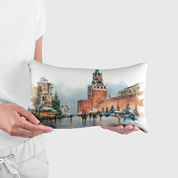 Подушка-антистресс Новогодний Кремль, цвет: 3D-принт — фото 2