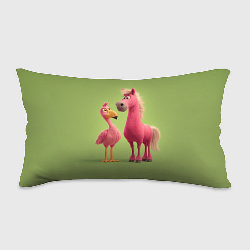 Подушка-антистресс Розовые они такие / 3D-принт – фото 1