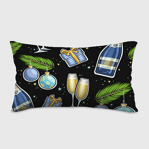 Подушка-антистресс Новогодний вайб / 3D-принт – фото 1