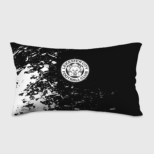 Подушка-антистресс Лестер сити краски белые / 3D-принт – фото 1