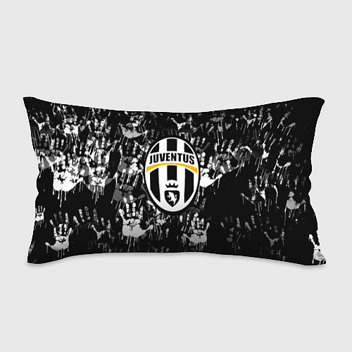 Подушка-антистресс Ювентус текстура руки краски / 3D-принт – фото 1