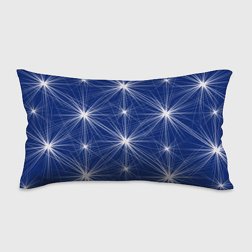Подушка-антистресс Звезды на синем фоне / 3D-принт – фото 1