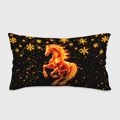 Подушка-антистресс Пылающая лошадь / 3D-принт – фото 1