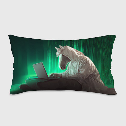 Подушка-антистресс Хакер лошадь / 3D-принт – фото 1