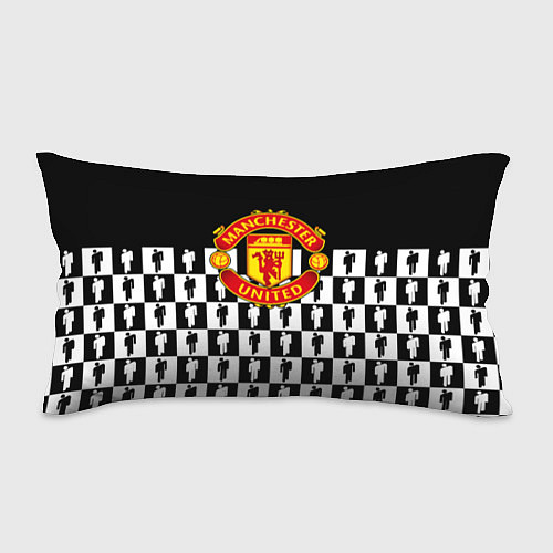 Подушка-антистресс Манчестер Юнайтед люди паттерн / 3D-принт – фото 1