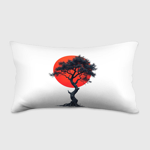 Подушка-антистресс Японское дерево и солнце / 3D-принт – фото 1