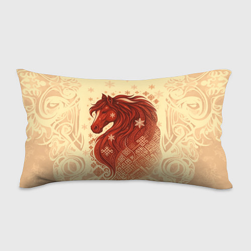 Подушка-антистресс Славянский конь / 3D-принт – фото 1