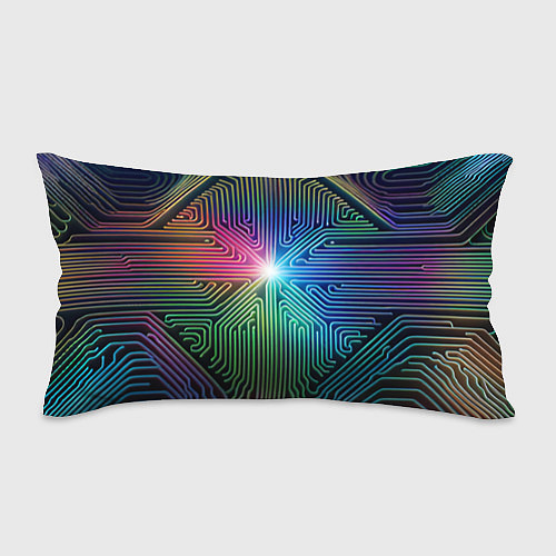 Подушка-антистресс Линейная графика / 3D-принт – фото 1