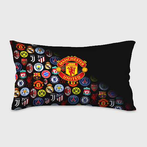 Подушка-антистресс Манчестер логотипы команд / 3D-принт – фото 1
