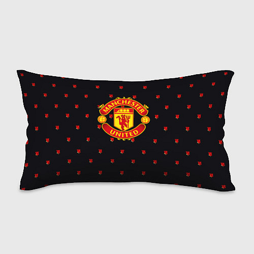 Подушка-антистресс Манчестер Юнайтед розы текстура / 3D-принт – фото 1