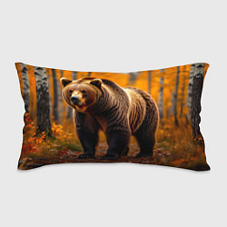 Подушка-антистресс Осенний страж леса, цвет: 3D-принт