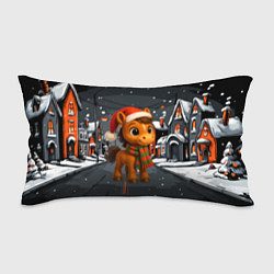 Подушка-антистресс Новогодняя лошадка 2026 год