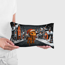 Подушка-антистресс Новогодняя лошадка 2026 год, цвет: 3D-принт — фото 2