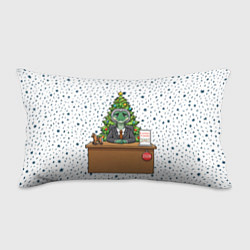 Подушка-антистресс Я устал я ухожу - новогодний мем 2026, цвет: 3D-принт