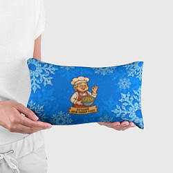 Подушка-антистресс Бабушка - Лучший шеф-повар года, цвет: 3D-принт — фото 2