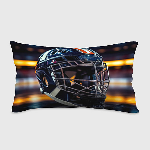 Подушка-антистресс Хоккеный шлем в свете арены / 3D-принт – фото 1